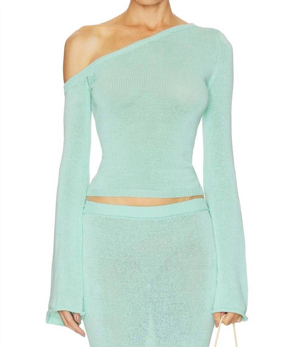 NEW SER.O.YA alivia top in spearmint